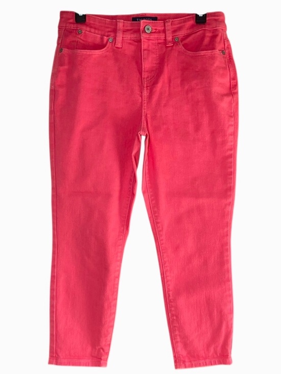 Talbots Denim - Talbots Simply Flattering Jegging Crop Jeans in Pink Women’s 8P